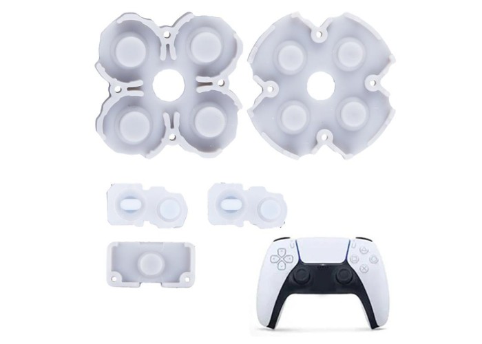 1 Adet Playstation 5 Ps5 Lastik Seti Dualsense PS5 Lastik Tamir