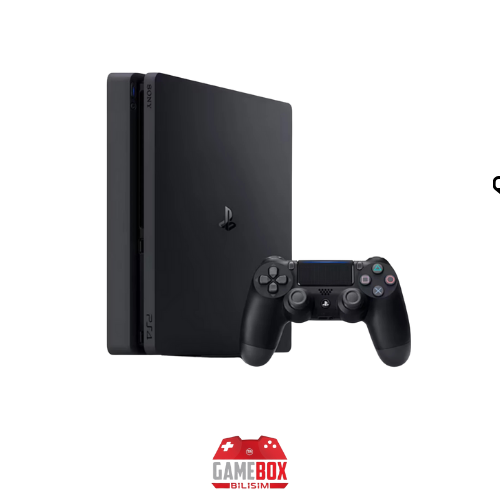 Sony PlayStation 4 Slim 1TB – Türkçe Menü + 1 Adet V2 Kol  (Yenilenmiş)