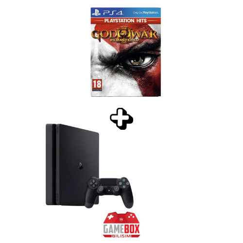 Sony PlayStation 4 Standart 1TB + Tek Kol + God of War 3 Disk Oyun  (Yenilenmiş)