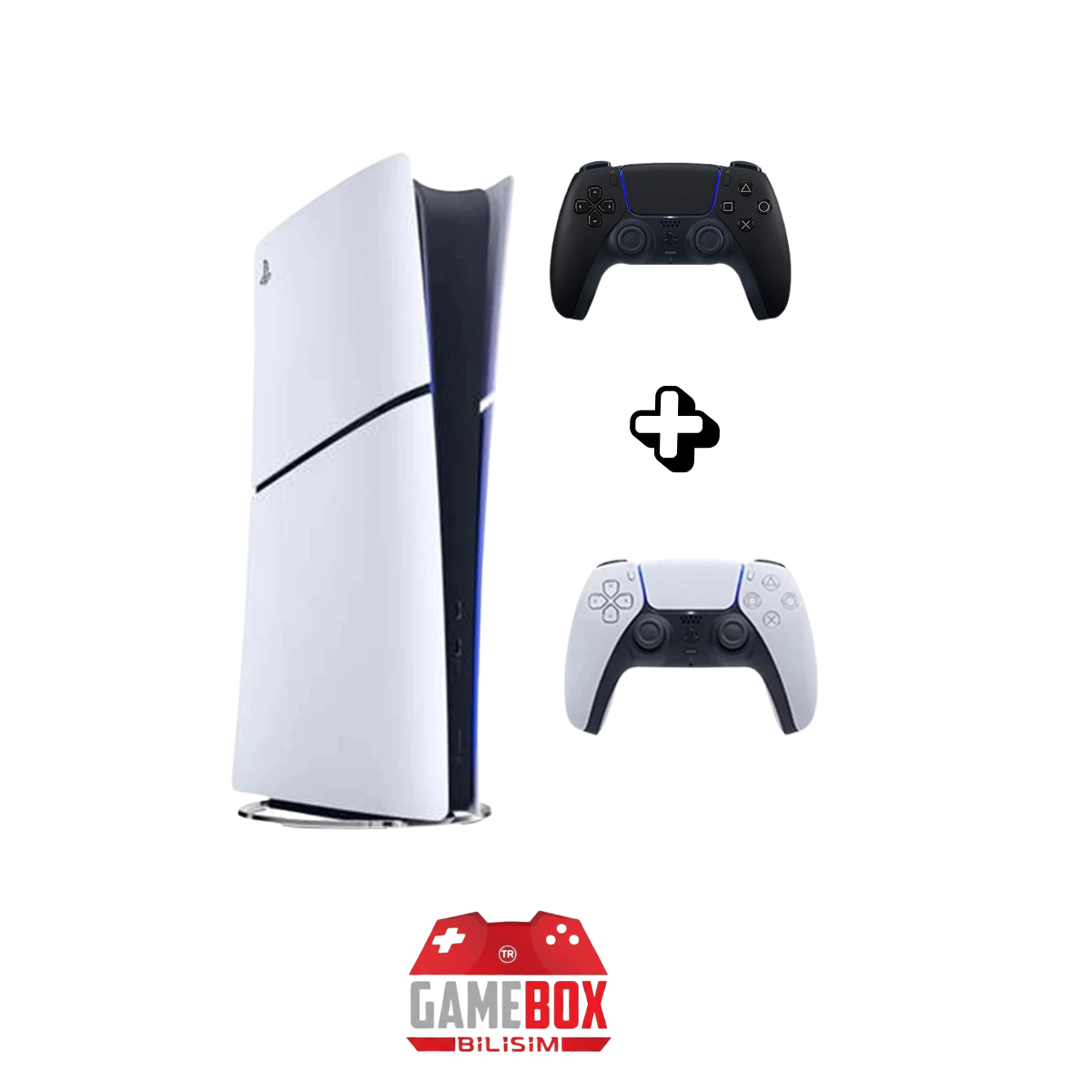 Sony PlayStation 5 Slim Dijital 825GB (CFI-2116) + Midnight Black Kol