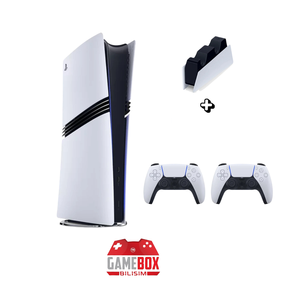 Sony PlayStation 5 Pro 2TB CFI7121 Avrupa Çift Kol Şarj İstasyonu