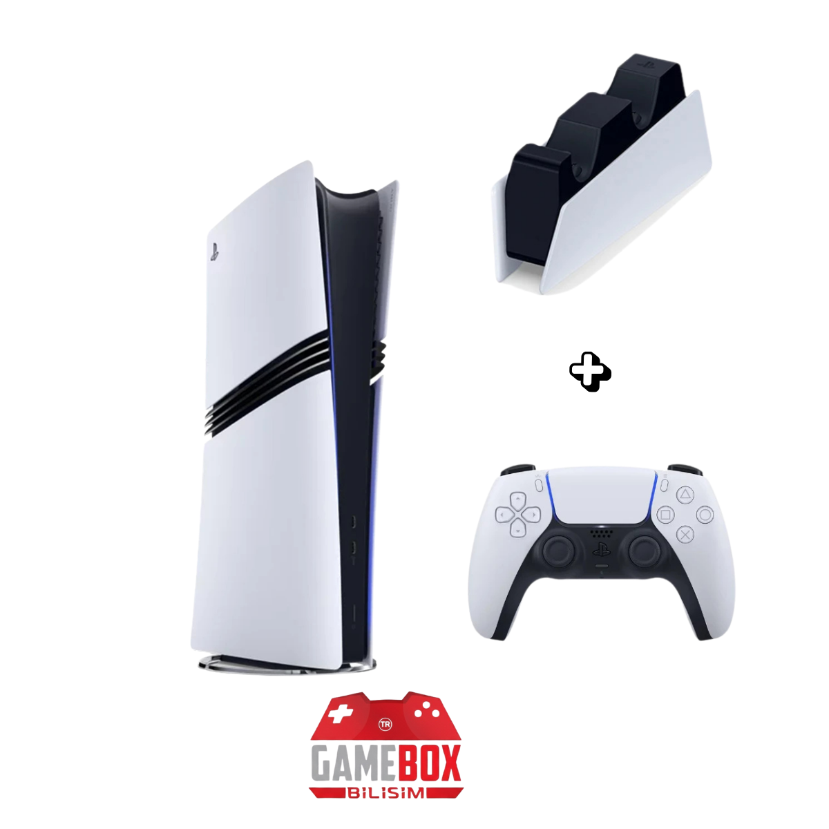 Sony PlayStation 5 Pro 2TB CFI7121 Avrupa Şarj İstasyonu Tek Kol