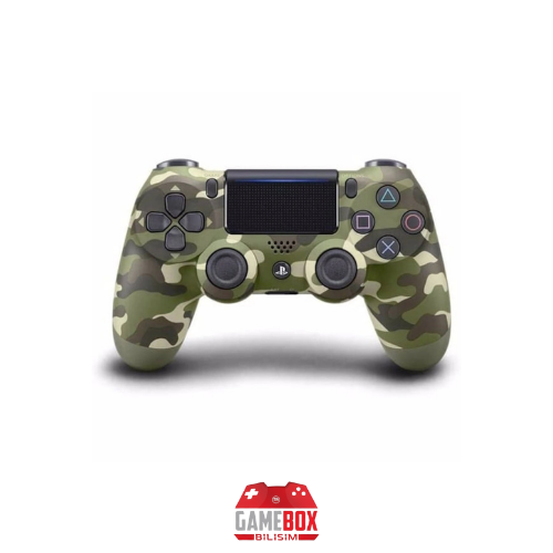 Sony Dualshock 4 Kablosuz Kumanda Controller Askeri Yeşil Kamuflaj ( YENİLENMİŞ )