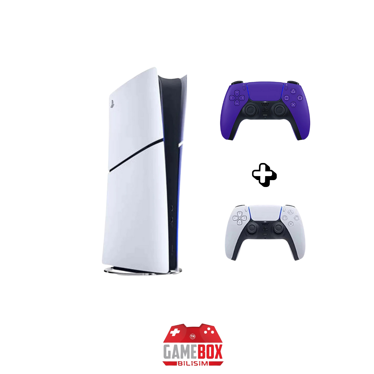 Sony PlayStation 5 Slim Dijital 825GB (CFI-2116) + Galactic Purple Kol