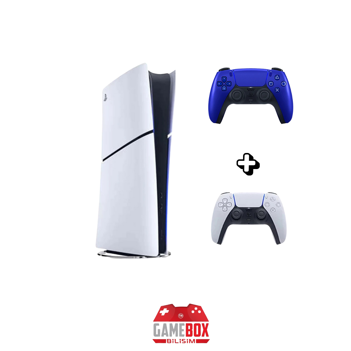 Sony PlayStation 5 Slim Dijital 825GB (CFI-2116) + Cobalt Blue Kol